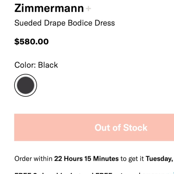 NWOT Zimmermann Sueded Bodice Strapless Dress - Picture 3 of 7